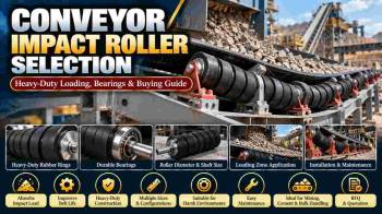 How Do You Choose Conveyor Impact Rollers for Heavy-Duty Material Handling?
