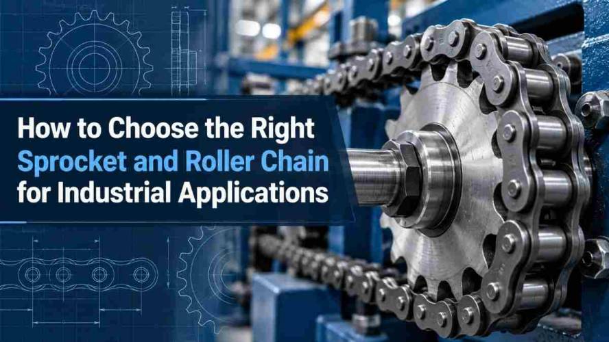 How to Choose the Right Sprocket and Roller Chain for Industrial Applications
